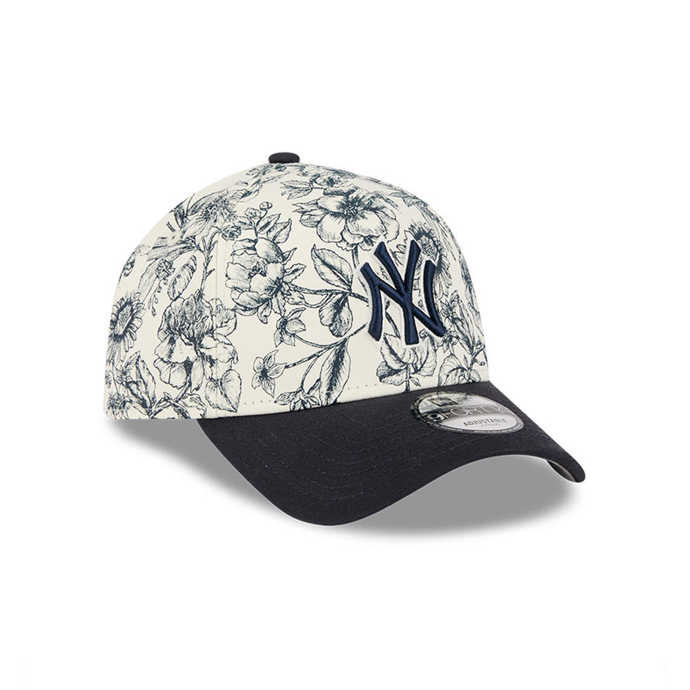 9FORTY A-Frame Spring Floral ニューヨーク・ヤンキース ネイビー