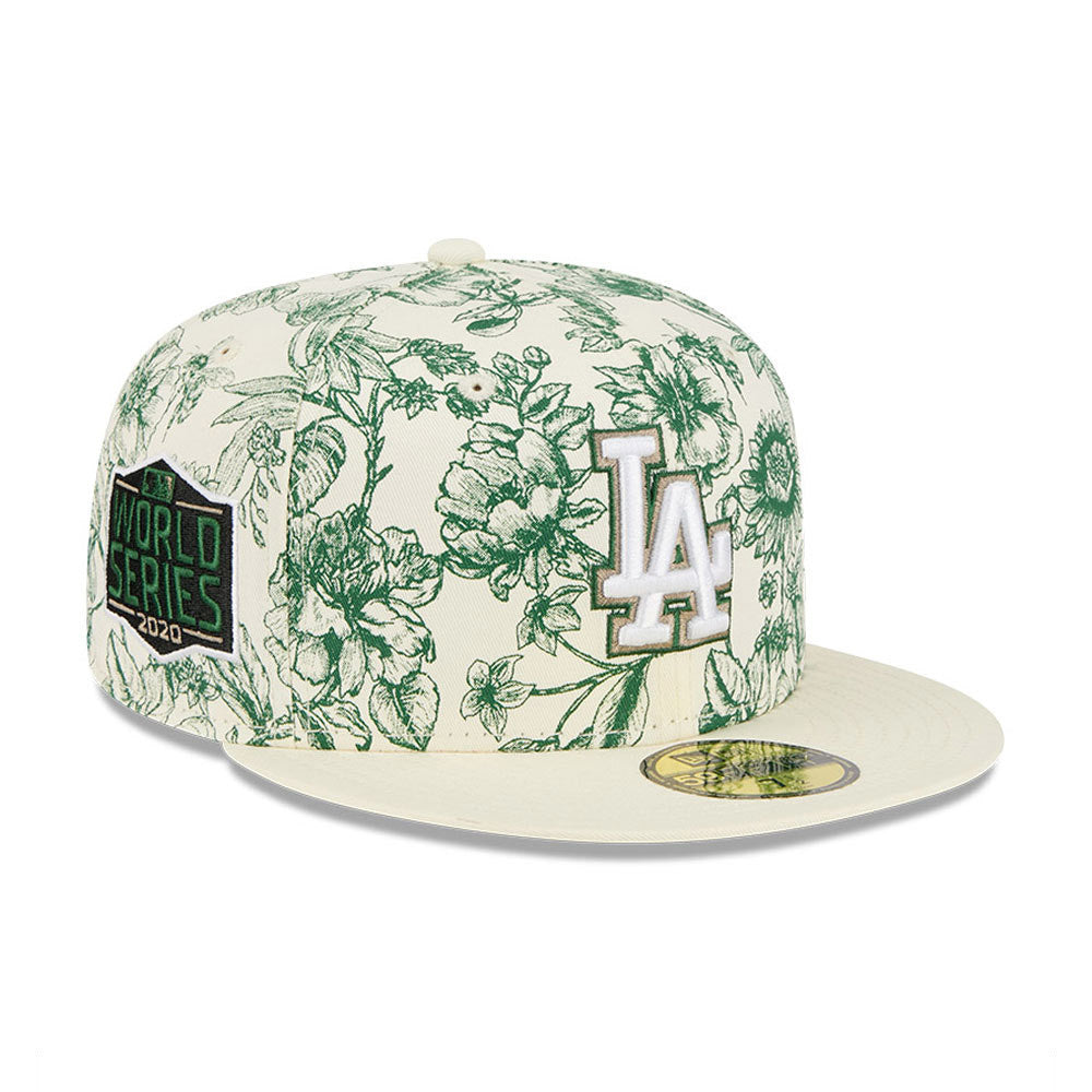 59FIFTY Spring Floral ロサンゼルス・ドジャース クロームホワイト