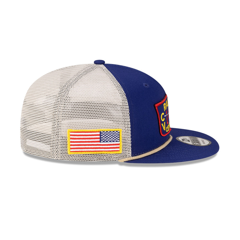 9FIFTY トラッカー TOPGUN トップガン RANGER ブルー/クローム