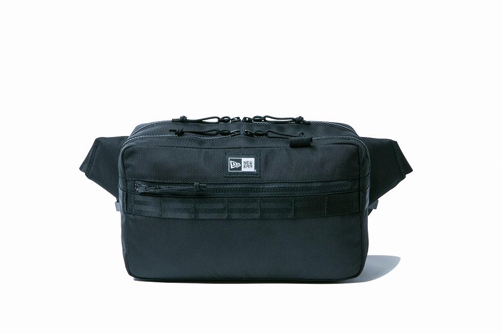 スクエア ウエストバッグ 7L ブラック | ニューエラオンラインストア