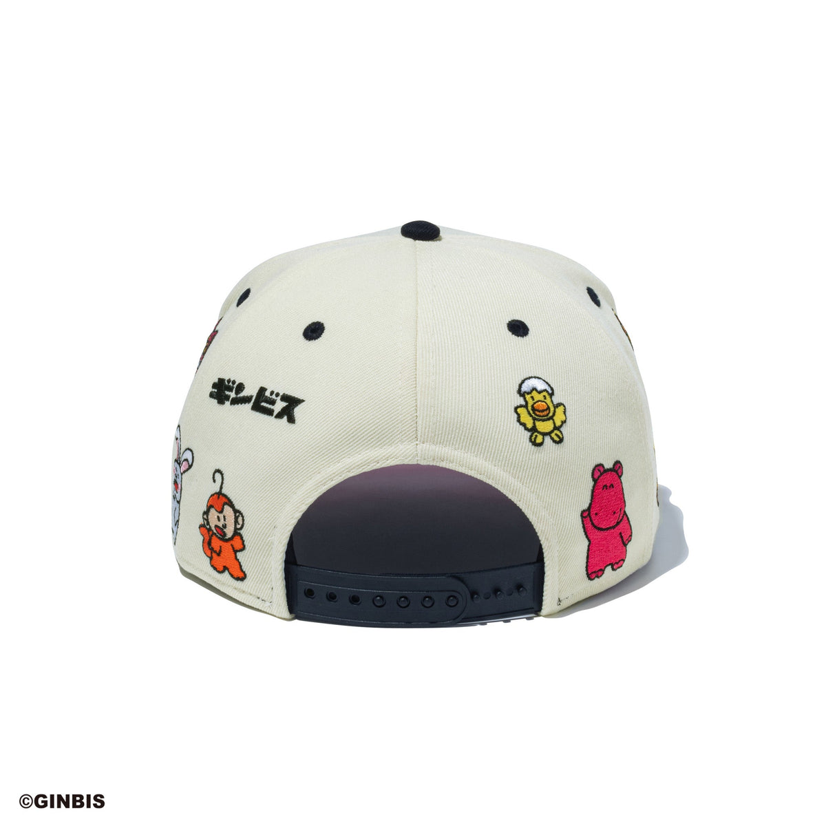 9FIFTY たべっ子どうぶつ オールオーバー クローム ブラックバイザー