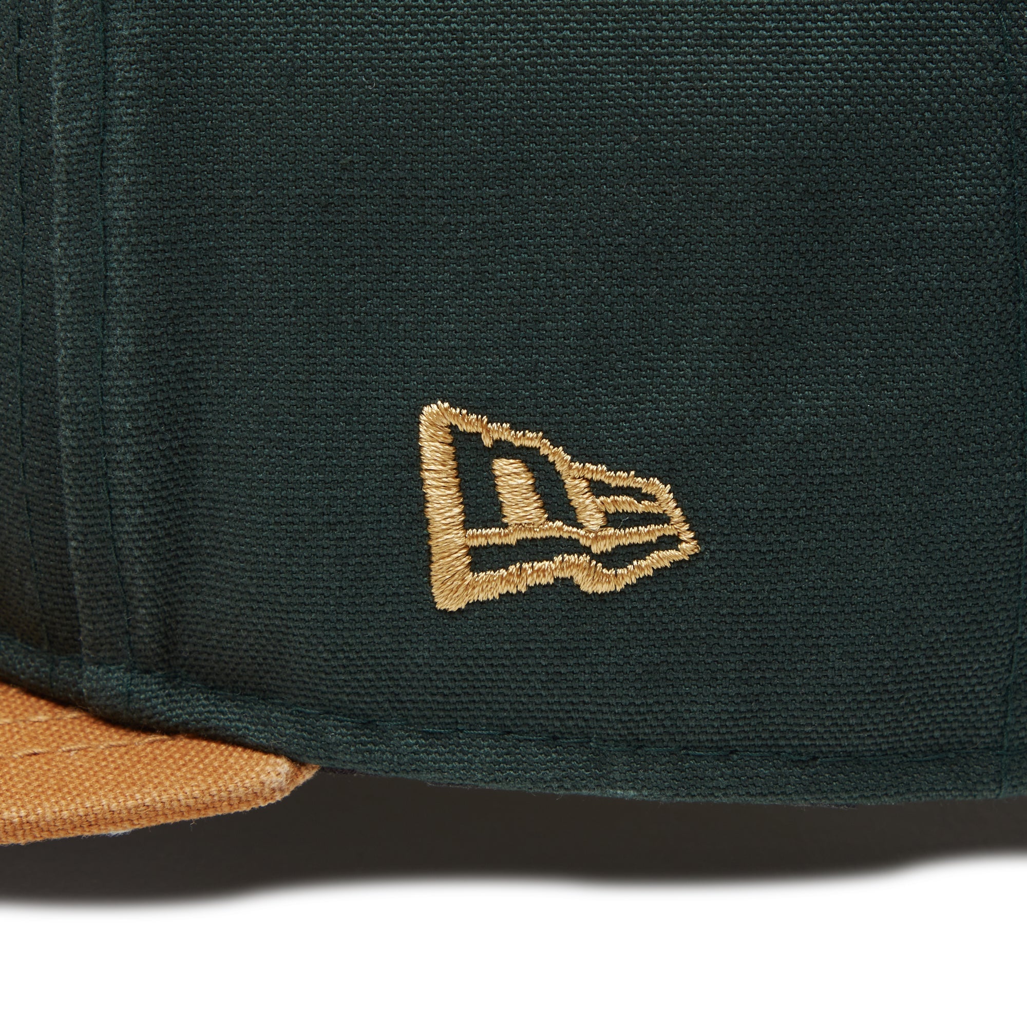 9FIFTY 2-Tone Duck Canvas ダークグリーン ライトブロンズバイザー