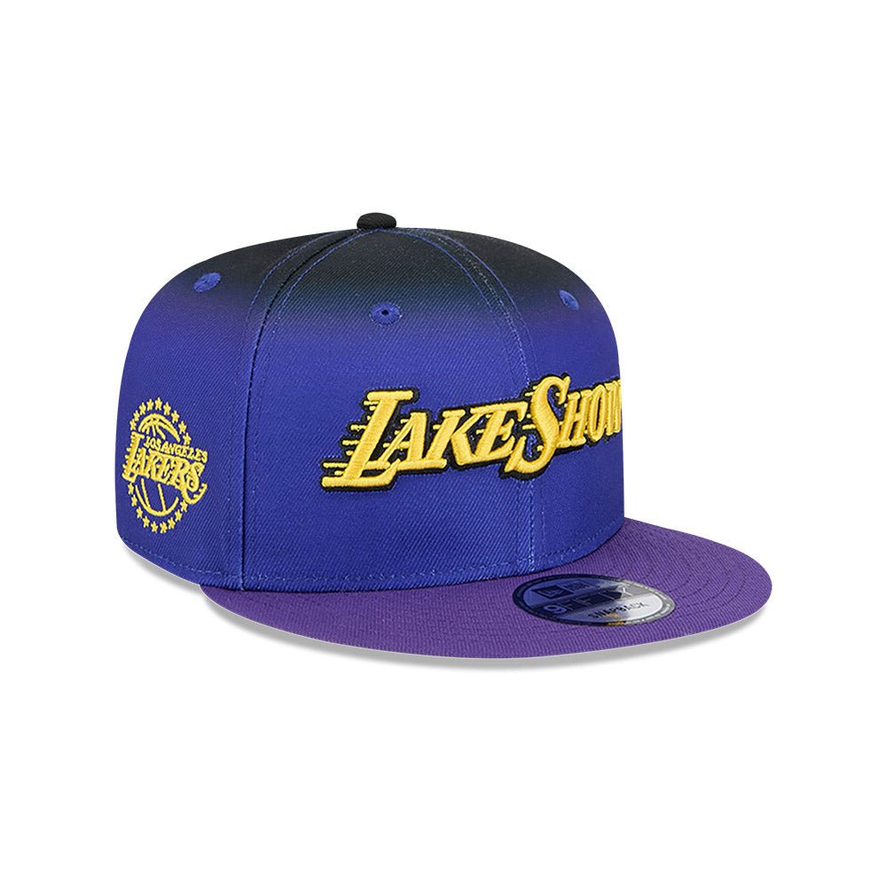 ナイキ　ロサンゼルスレイカーズ　ベースボールキャップ 9FIFTY 2024 NBA City Edition ロサンゼルス・レイカーズ ブルー