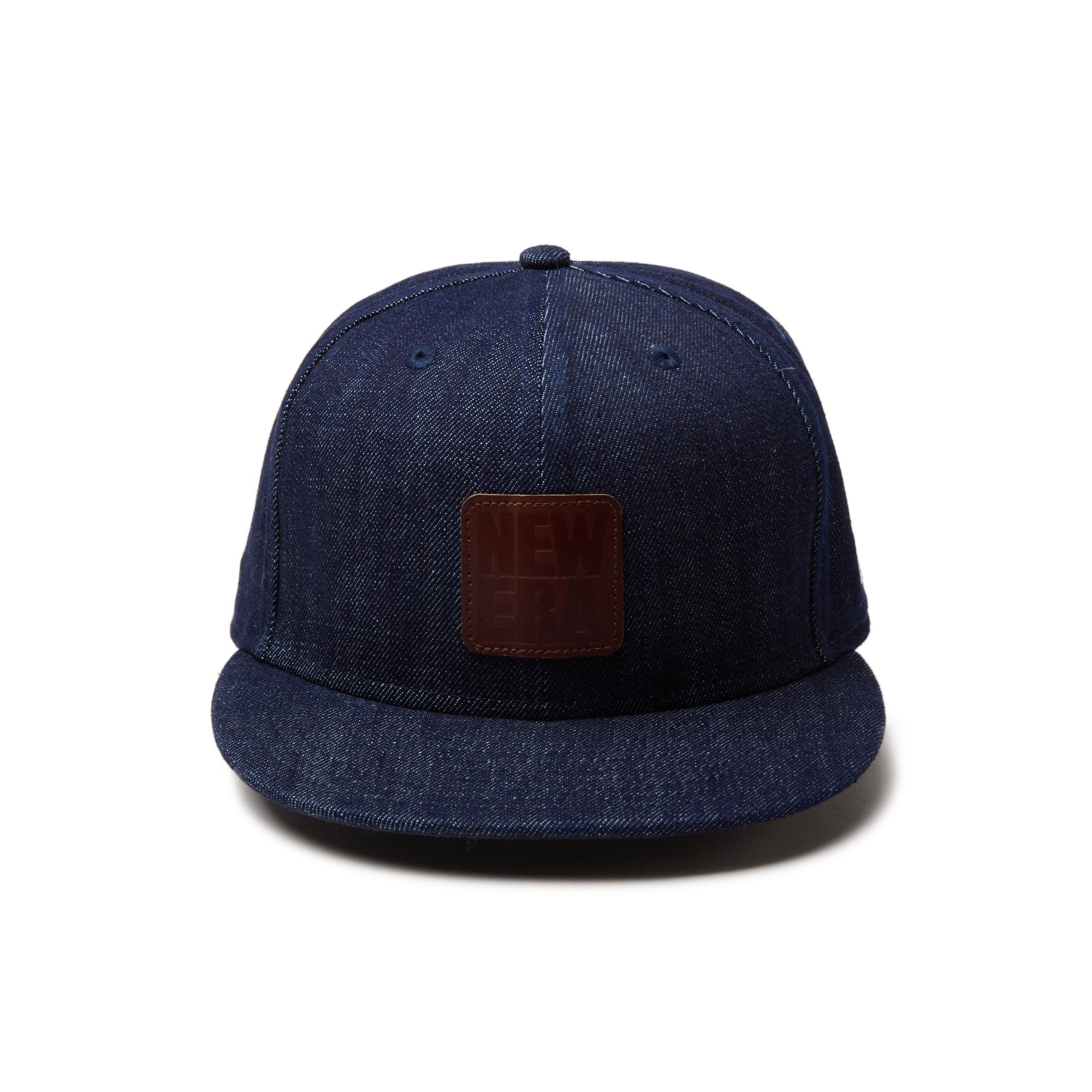 9FIFTY Denim Leather Patch インディゴデニム | ニューエラオンライン