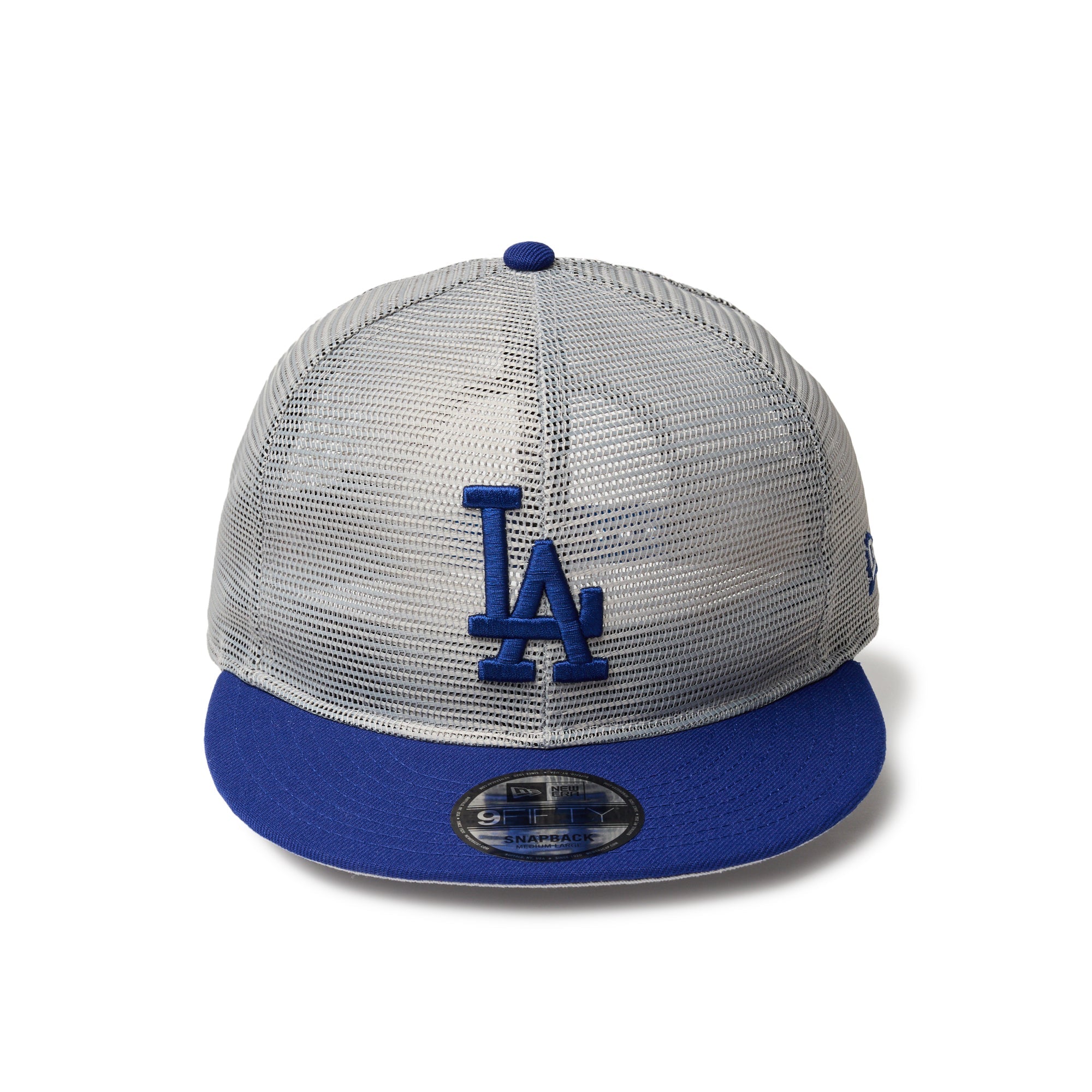 9FIFTY トラッカー MLB All Mesh ロサンゼルス・ドジャース グレー
