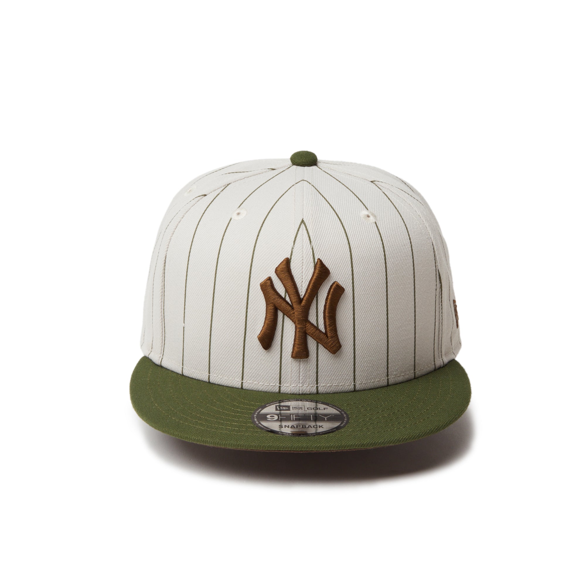 9FIFTY MLB Pin Stripe ニューヨーク・ヤンキース ライフルグリーン