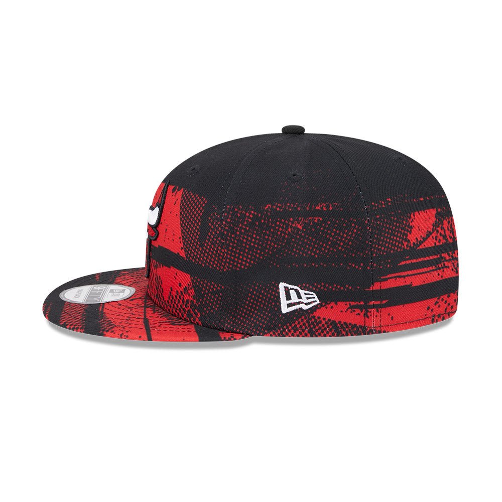 9FIFTY NBA Tip Off 2024 シカゴ・ブルズ ブラック × レッド