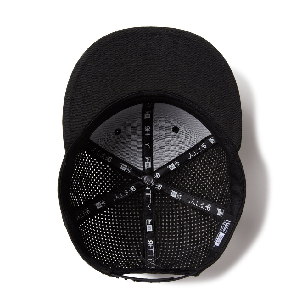 9FIFTY NEW ERA レーザーパフォーテッド ブラック | ゴルフ - 14669065 - SM | NEW ERA ニューエラ公式オンラインストア