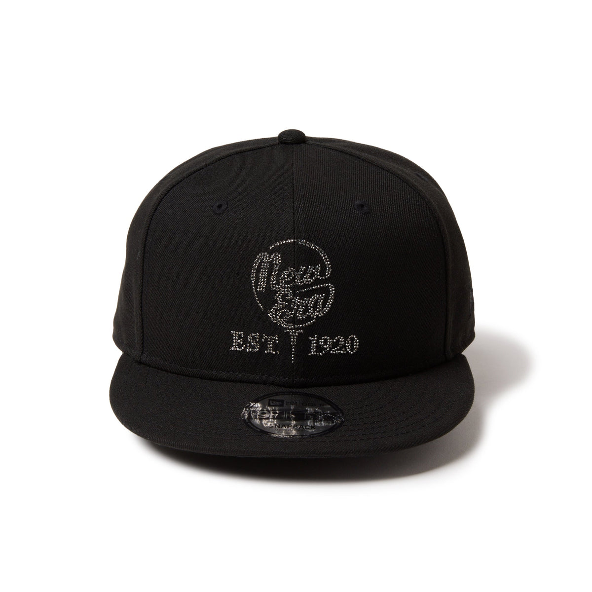 9FORTY Rhinestone ブラック NEW ERA ニューエラ ユニセックス キャップ 帽子 9FORTY