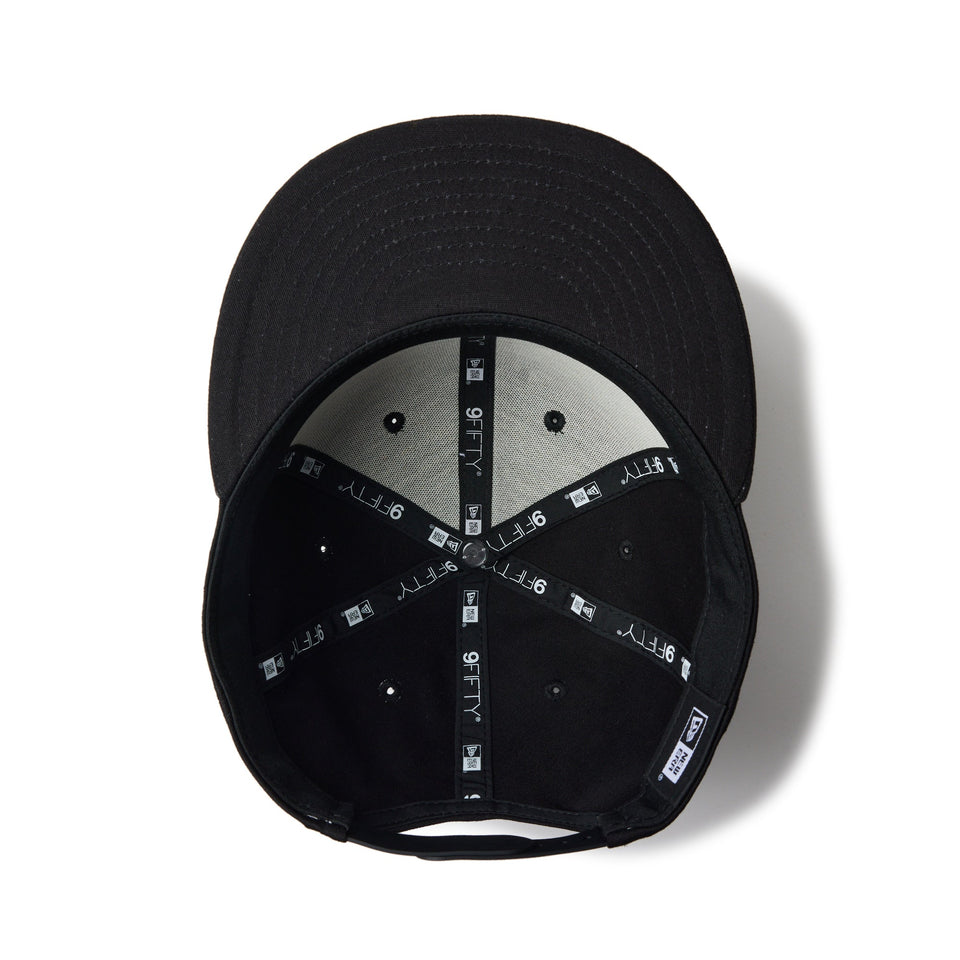 【ゴルフ】9FIFTY Stretch Cotton Washable オーバルロゴ ブラック - 14409944 - SM | NEW ERA ニューエラ公式オンラインストア