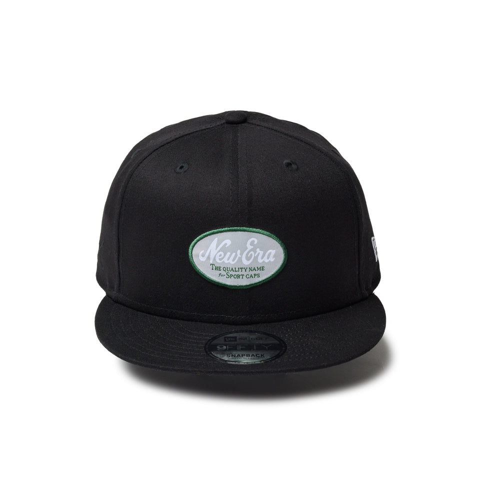 【ゴルフ】9FIFTY Stretch Cotton Washable オーバルロゴ ブラック - 14409944 - SM | NEW ERA ニューエラ公式オンラインストア