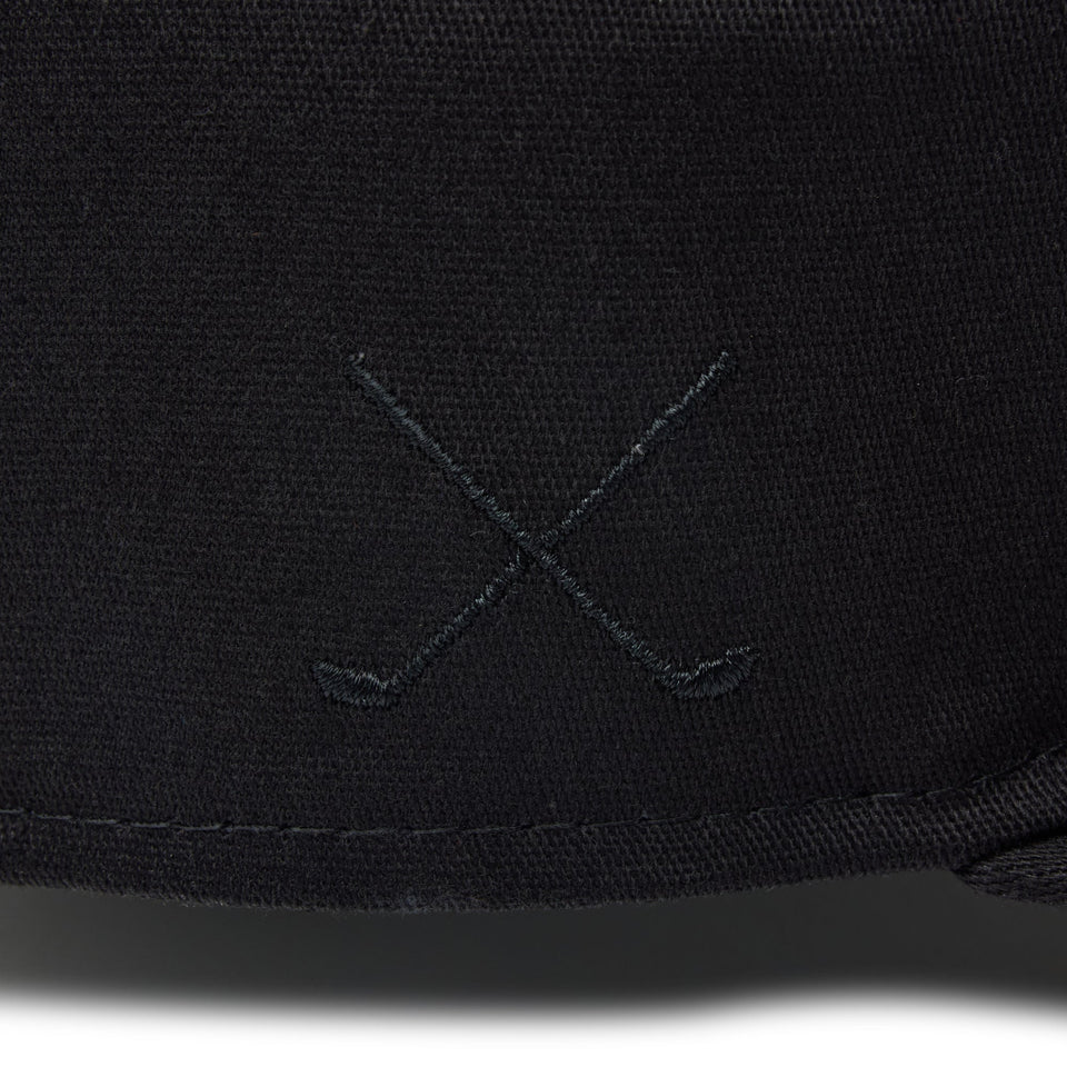 【ゴルフ】9FIFTY Stretch Cotton Washable オーバルロゴ ブラック - 14409944 - SM | NEW ERA ニューエラ公式オンラインストア
