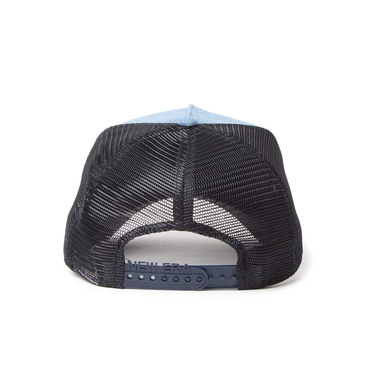 9FORTY A-Frame トラッカー Denim ウーブンパッチ ウォッシュドデニム