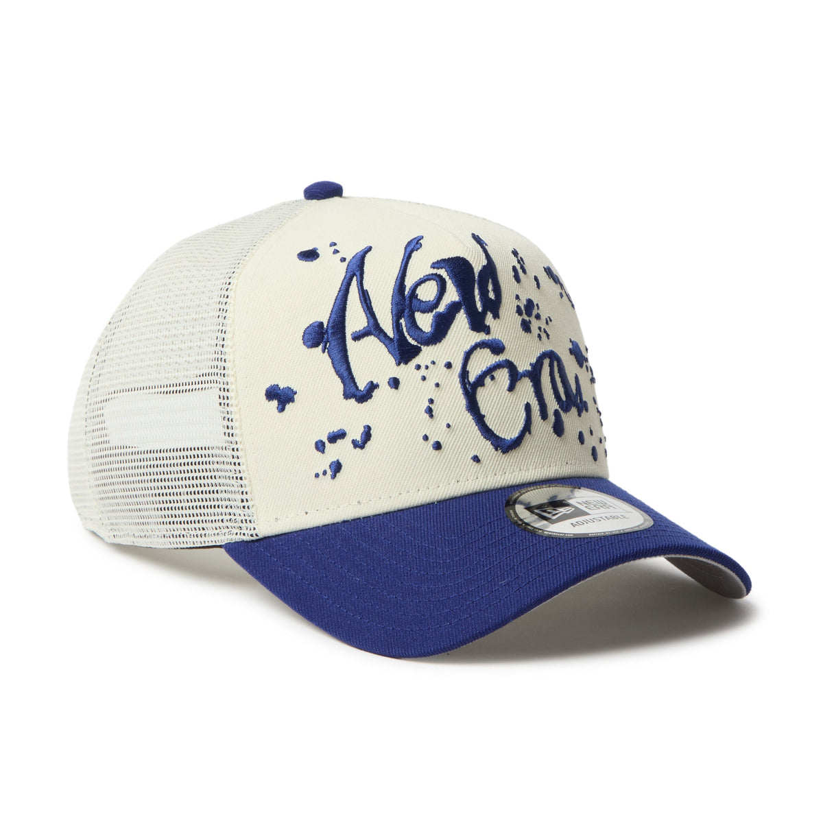 9FORTY A-Frame トラッカー Dripping NEW ERA クローム ダーク
