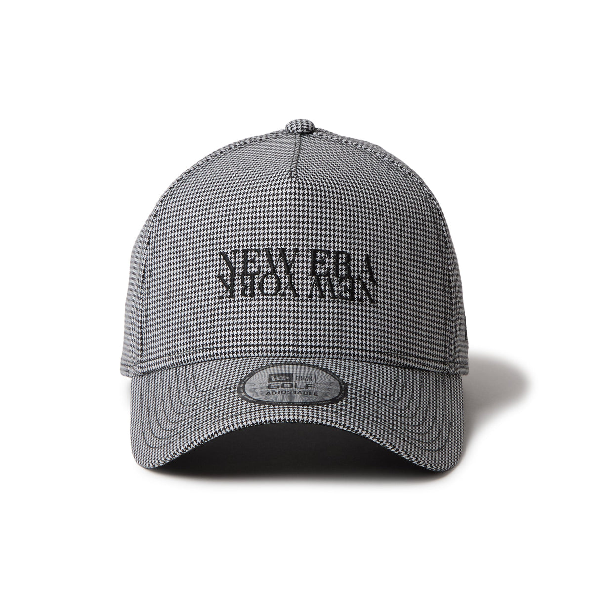 9FORTY A-Frame Houndstooth NEW ERA NEW YORK ブラック