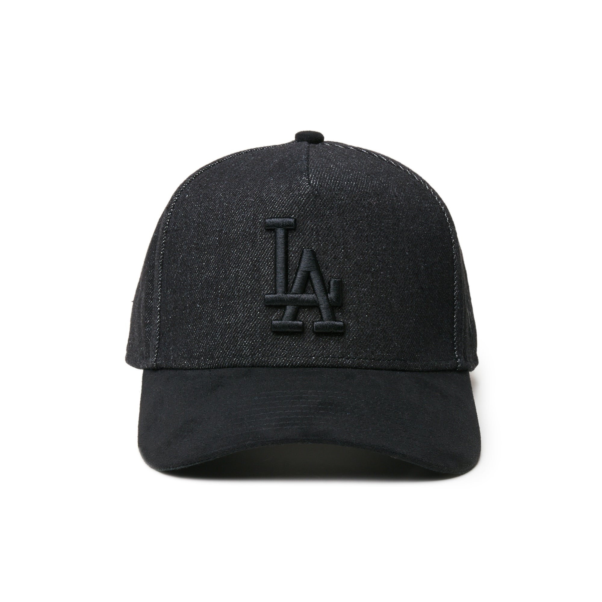 9FORTY A-Frame MLB Denim 2-Tone ロサンゼルス・ドジャース ブラック