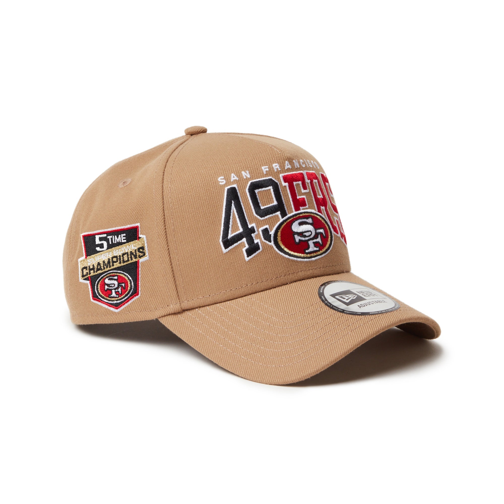 9FORTY A-Frame NFL Champions サンフランシスコ・49ERS カーキ