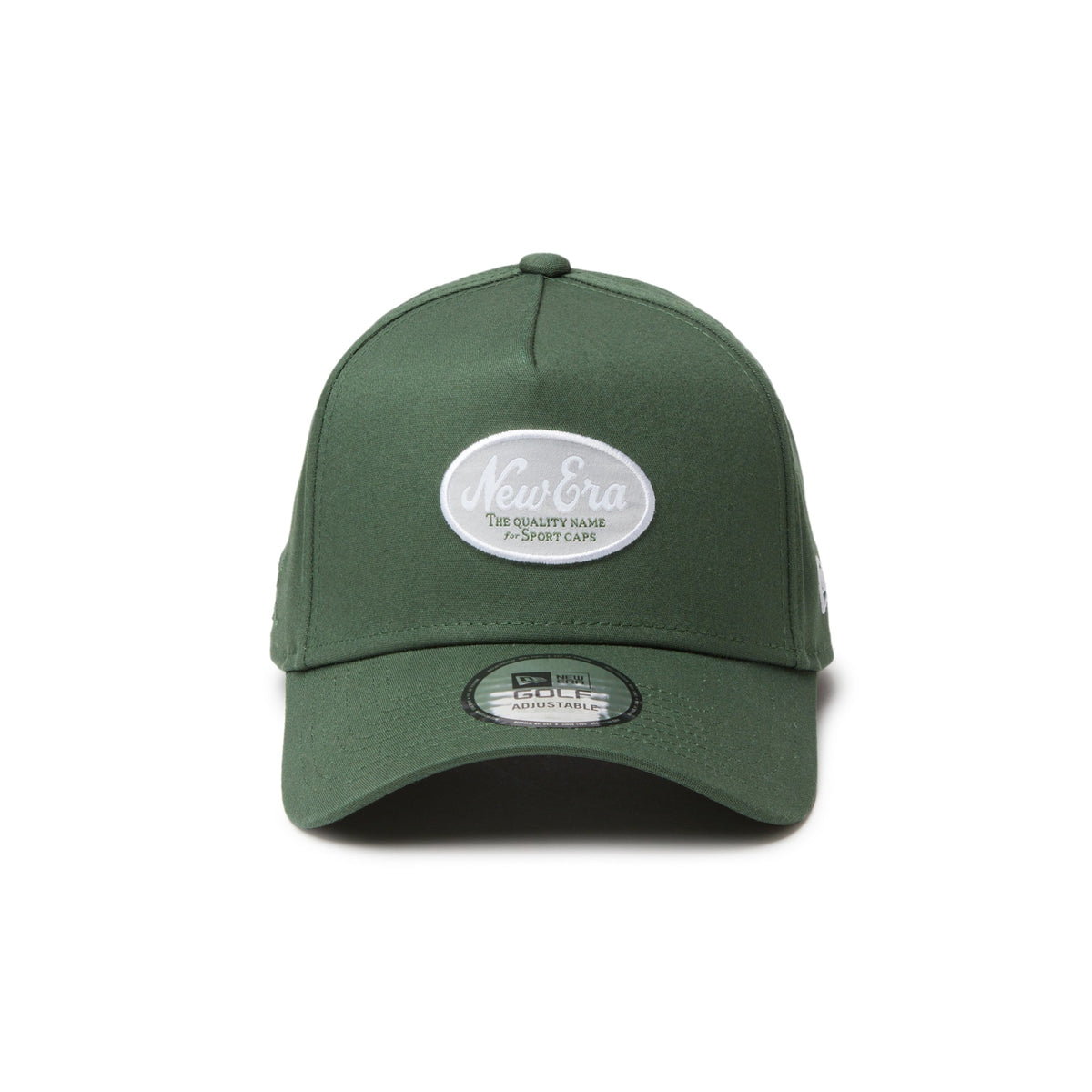 NEW ERA GOLF CLUB オリーブグリーンシャツ 9FORTY A-Frame Stretch Cotton Washable オーバルロゴ