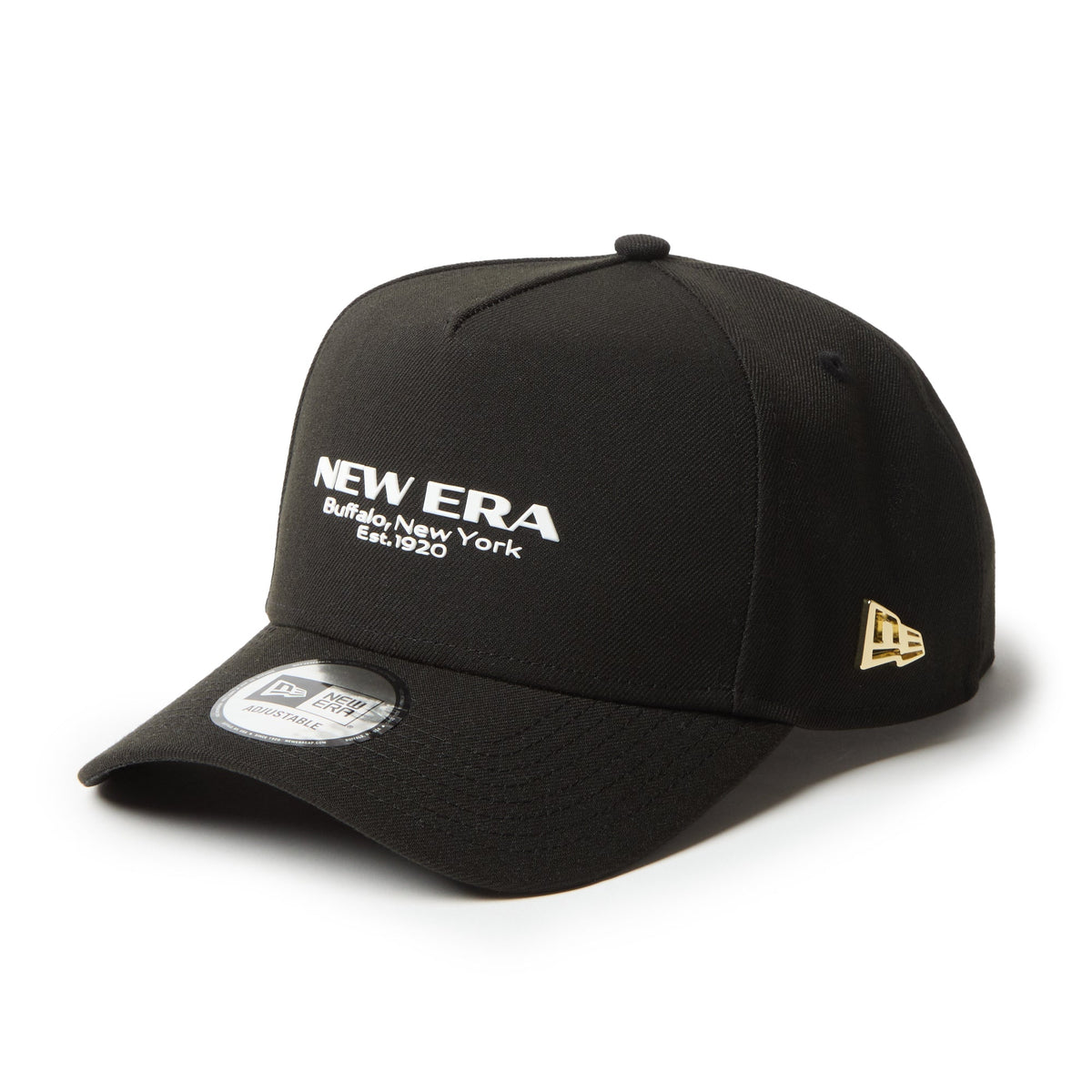 NEW ERA 9FORTY ブラック キャップ ストーン付き ニューエラ(NEW ERA) 帽子 キャップ 9FORTY A-Frame トラッカー