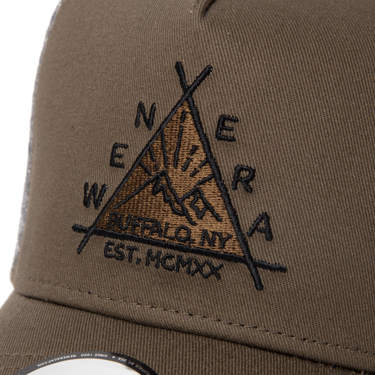 9FORTY A-Frame トラッカー Triangle Logo モス | アウトドア