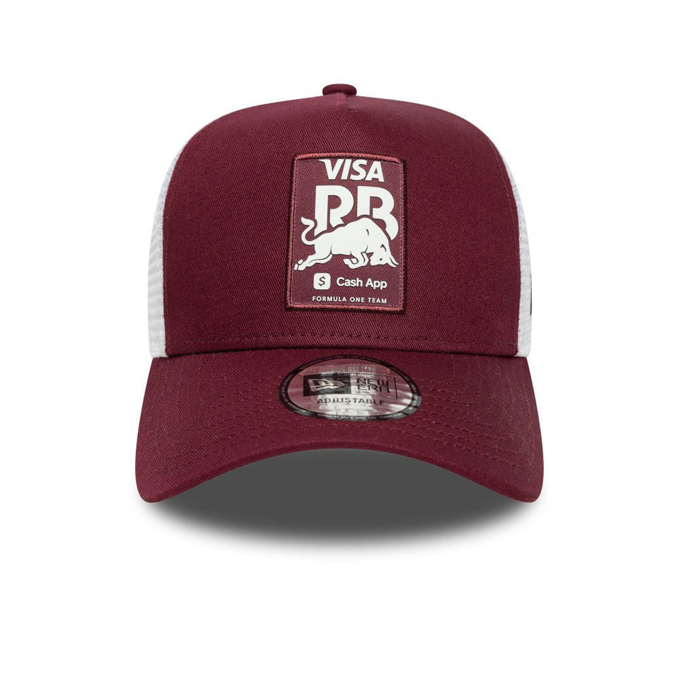 9FORTY E - Frame トラッカー Visa Cash App RB F1 Team Motorsport Collection バーガンディー/ホワイト - 14711628 - OSFM | NEW ERA ニューエラ公式オンラインストア