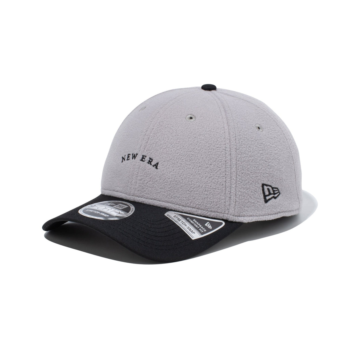 9FORTY ストレッチスナップ Fabric Series フリース NEW ERA グレー