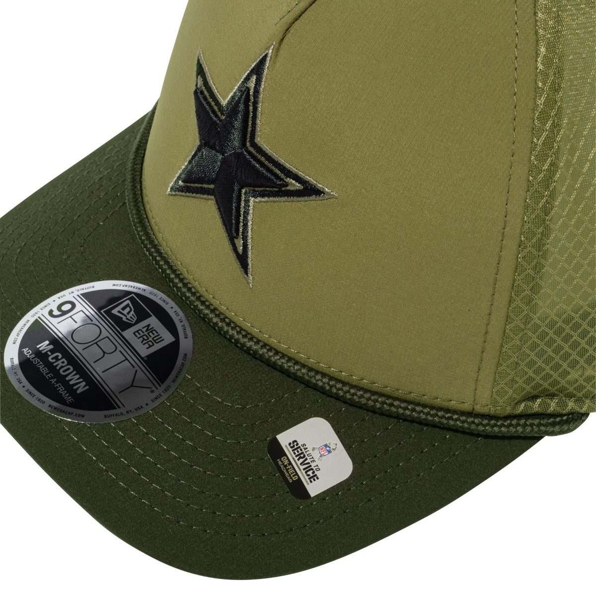 9FORTY M-Crown A-Frame 2025 NFL Salute to Service ダラス