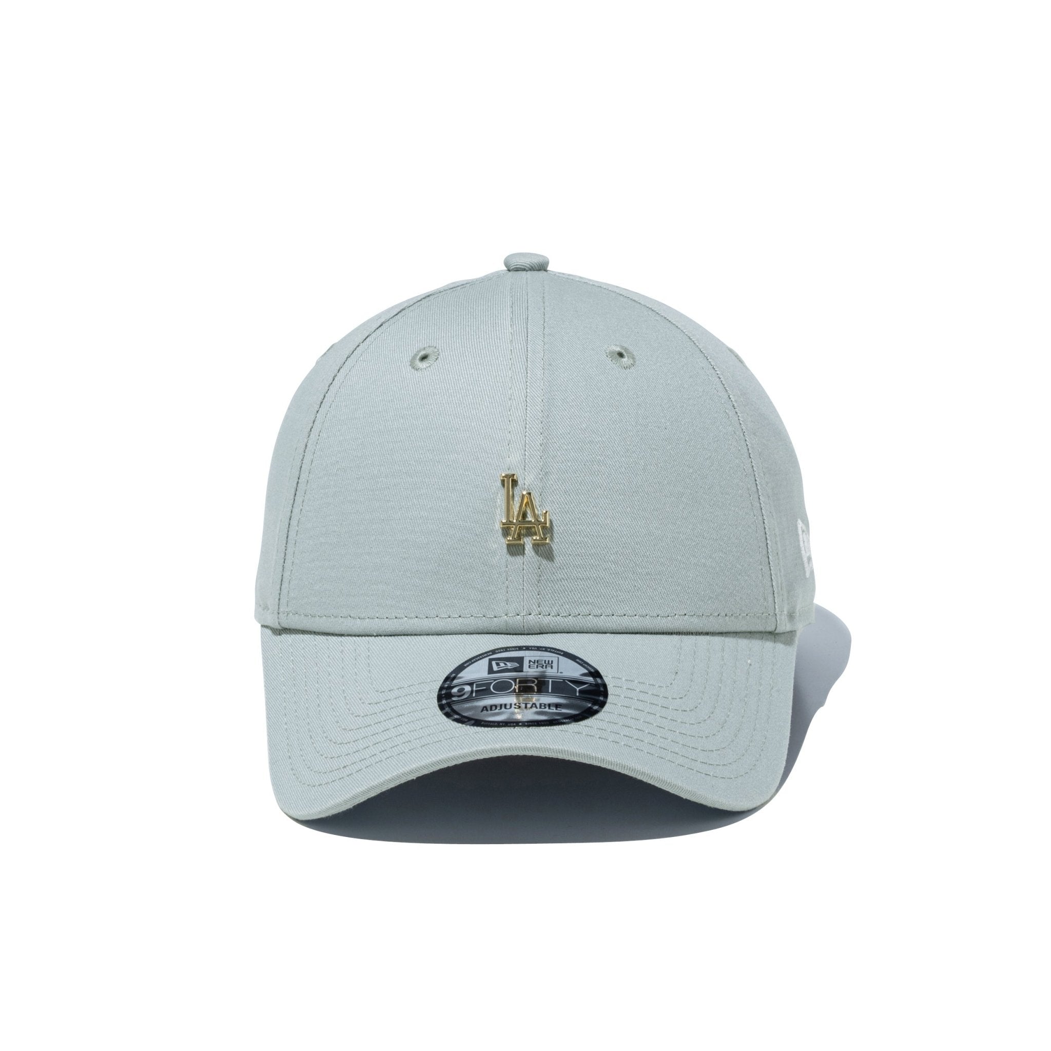 9FORTY Mini Metal Logo ロサンゼルス・ドジャース グレー