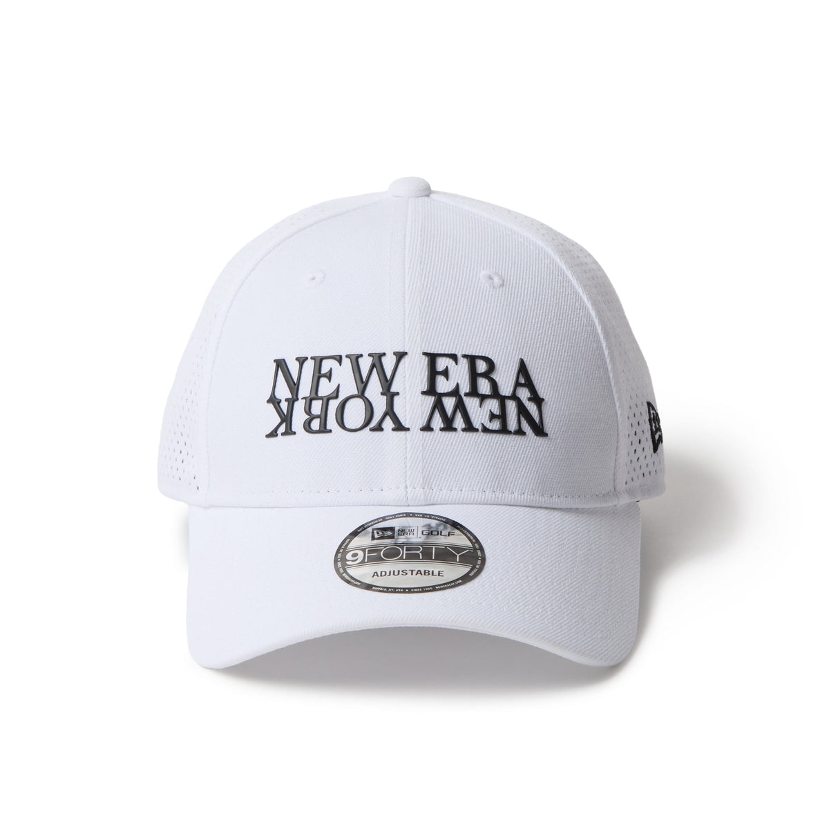 9FORTY NEW ERA レーザーパフォーテッド ホワイト | ゴルフ 