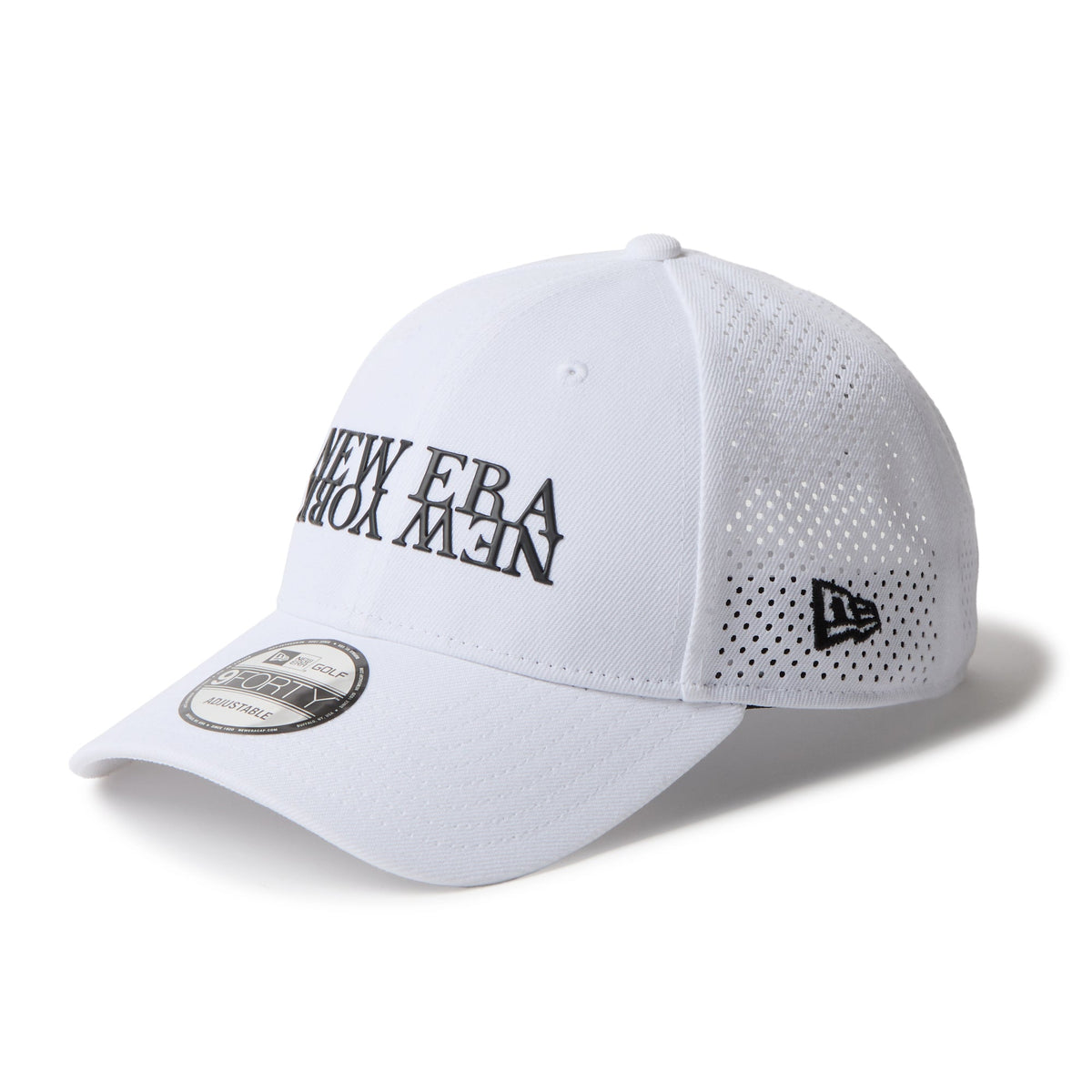 9FORTY NEW ERA レーザーパフォーテッド ホワイト | ゴルフ