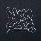 9FORTY NEW ERA Script Logo ブラック - 14729697 - OSFM | NEW ERA ニューエラ公式オンラインストア