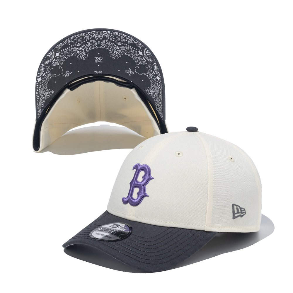 9FORTY Paisley Undervisor ボストン・レッドソックス クローム