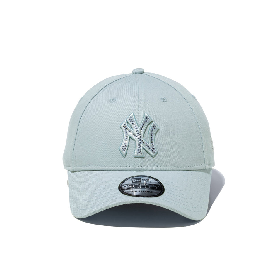 9FORTY Rhinestone ニューヨーク・ヤンキース ペールブルー - 14865339 - OSFM | NEW ERA ニューエラ公式オンラインストア