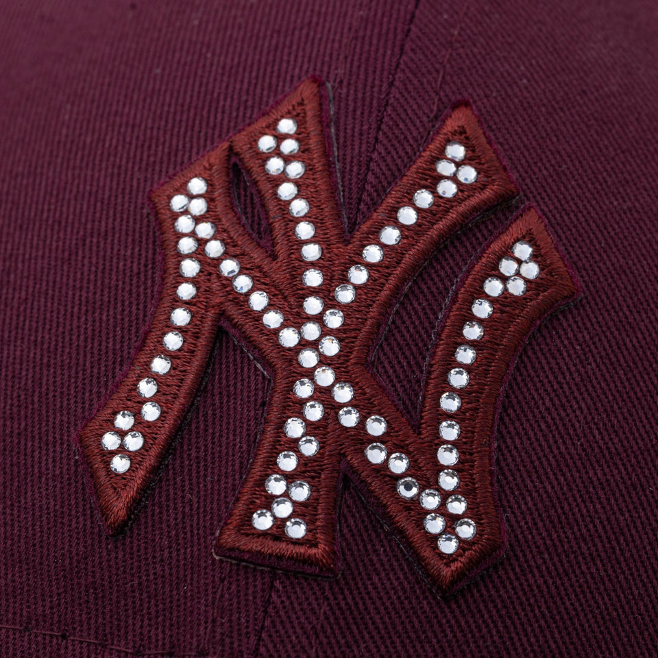 9FORTY Rhinestone ニューヨーク・ヤンキース マルーン - 14865340 - OSFM | NEW ERA ニューエラ公式オンラインストア