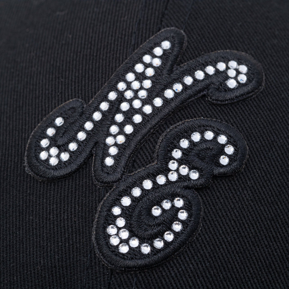 9FORTY Rhinestone クラシックロゴ ブラック - 14865345 - OSFM | NEW ERA ニューエラ公式オンラインストア