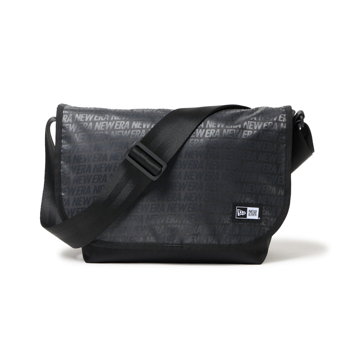 ショルダーバッグ 9L ジャカードロゴ ブラック | ニューエラオンライン