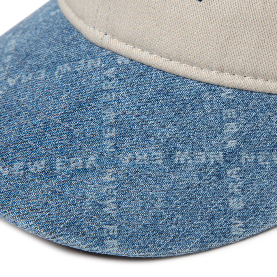 9THIRTY Denim Monogram NEW ERA ストーン ウォッシュドデニムバイザー - 14388699 - SM | NEW ERA ニューエラ公式オンラインストア