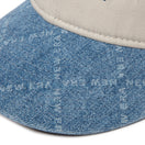 9THIRTY Denim Monogram NEW ERA ストーン ウォッシュドデニムバイザー - 14388699 - SM | NEW ERA ニューエラ公式オンラインストア