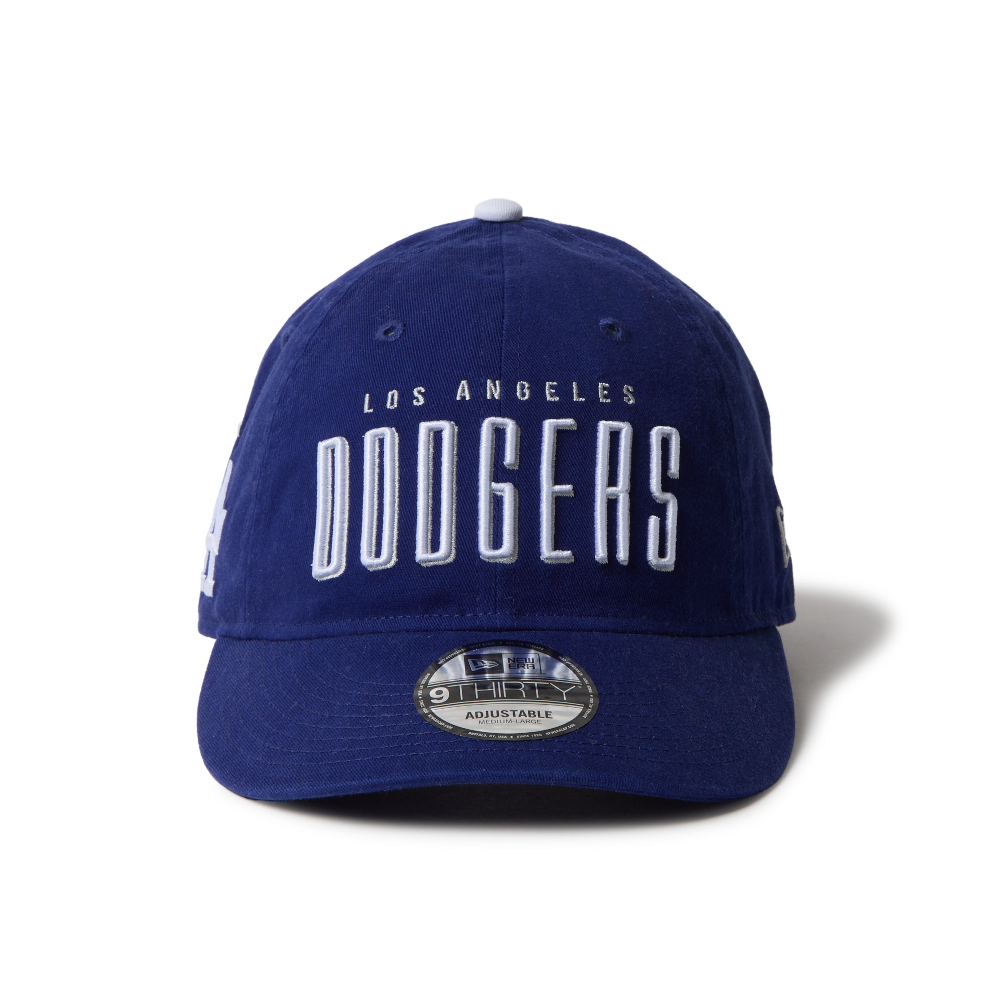 ニューエラ　9THIRTY 　ロサンゼルスドジャース 9THIRTY レザーストラップ League Buckle ロサンゼルス・ドジャース