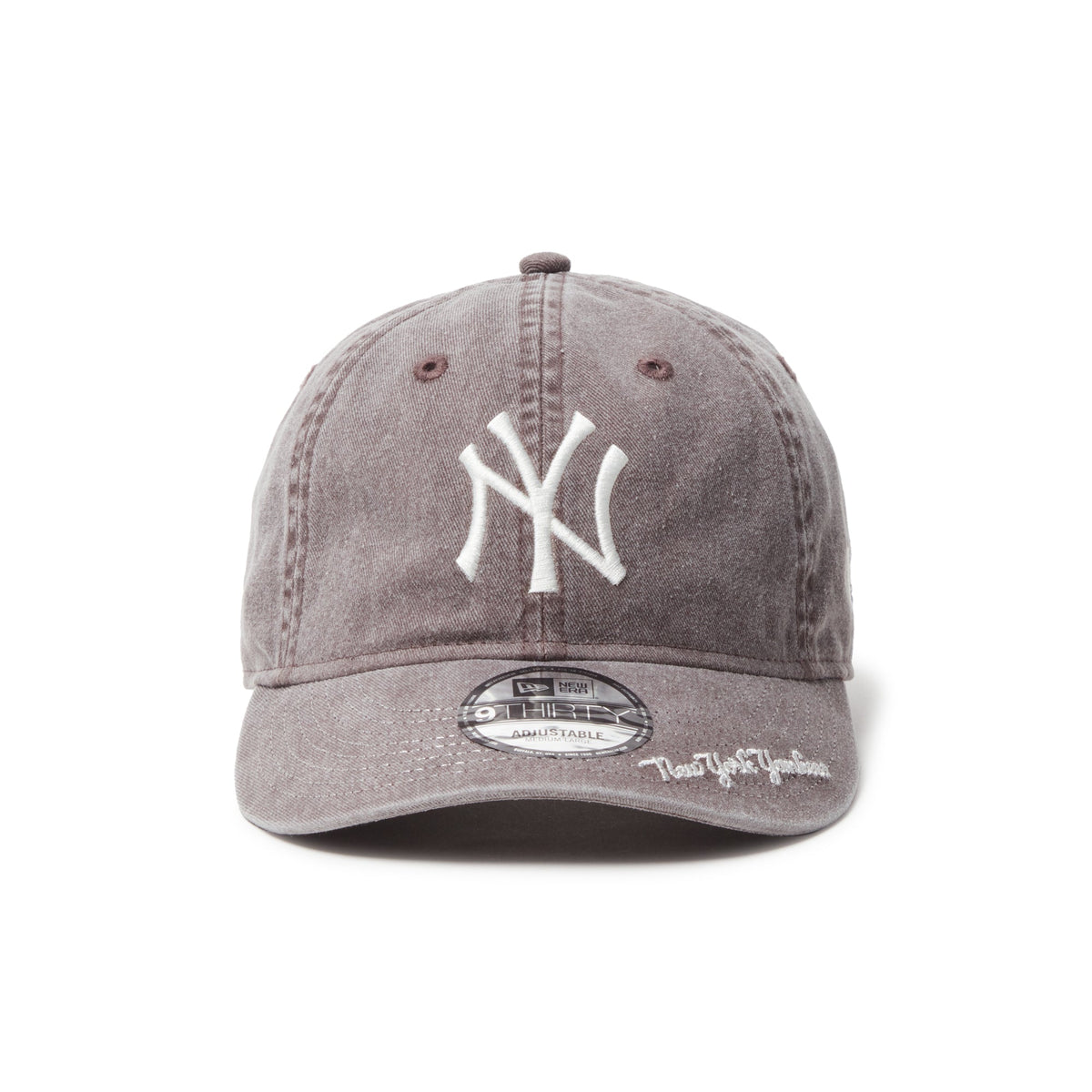 9THIRTY MLB Visor Logo ニューヨーク・ヤンキース アシッド