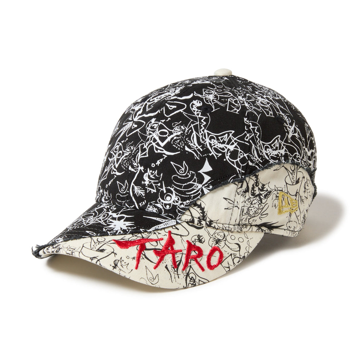 9THIRTY TARO OKAMOTO 岡本太郎 バイザー ブラック/クローム