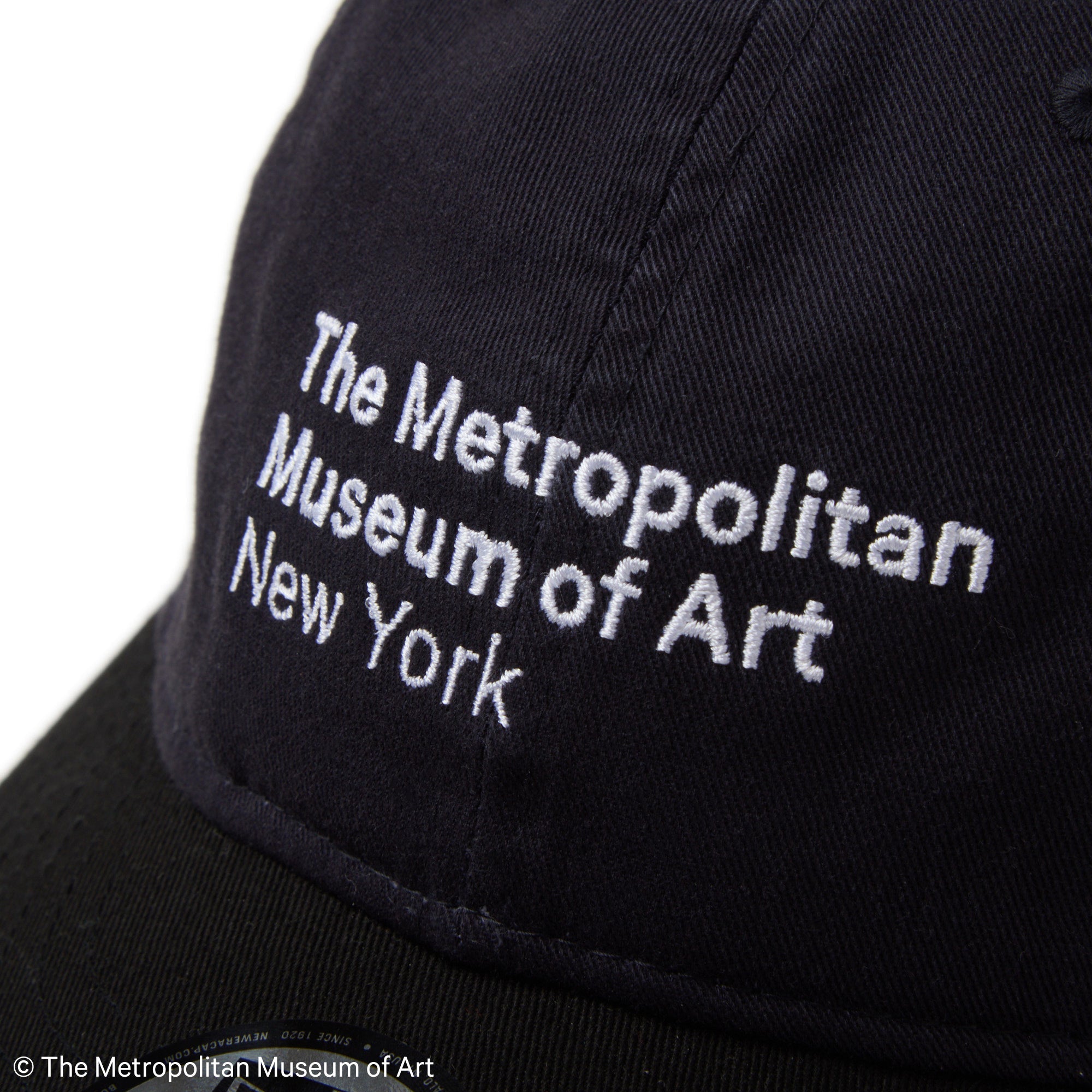 9THIRTY The Met レザーストラップ ネイビー ブラックバイザー