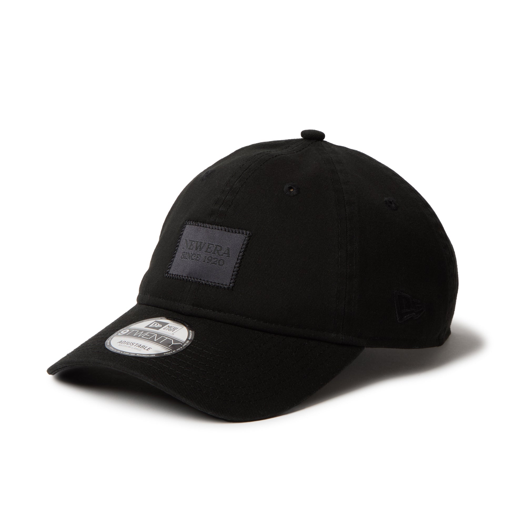 9twenty-black-woven-patch-