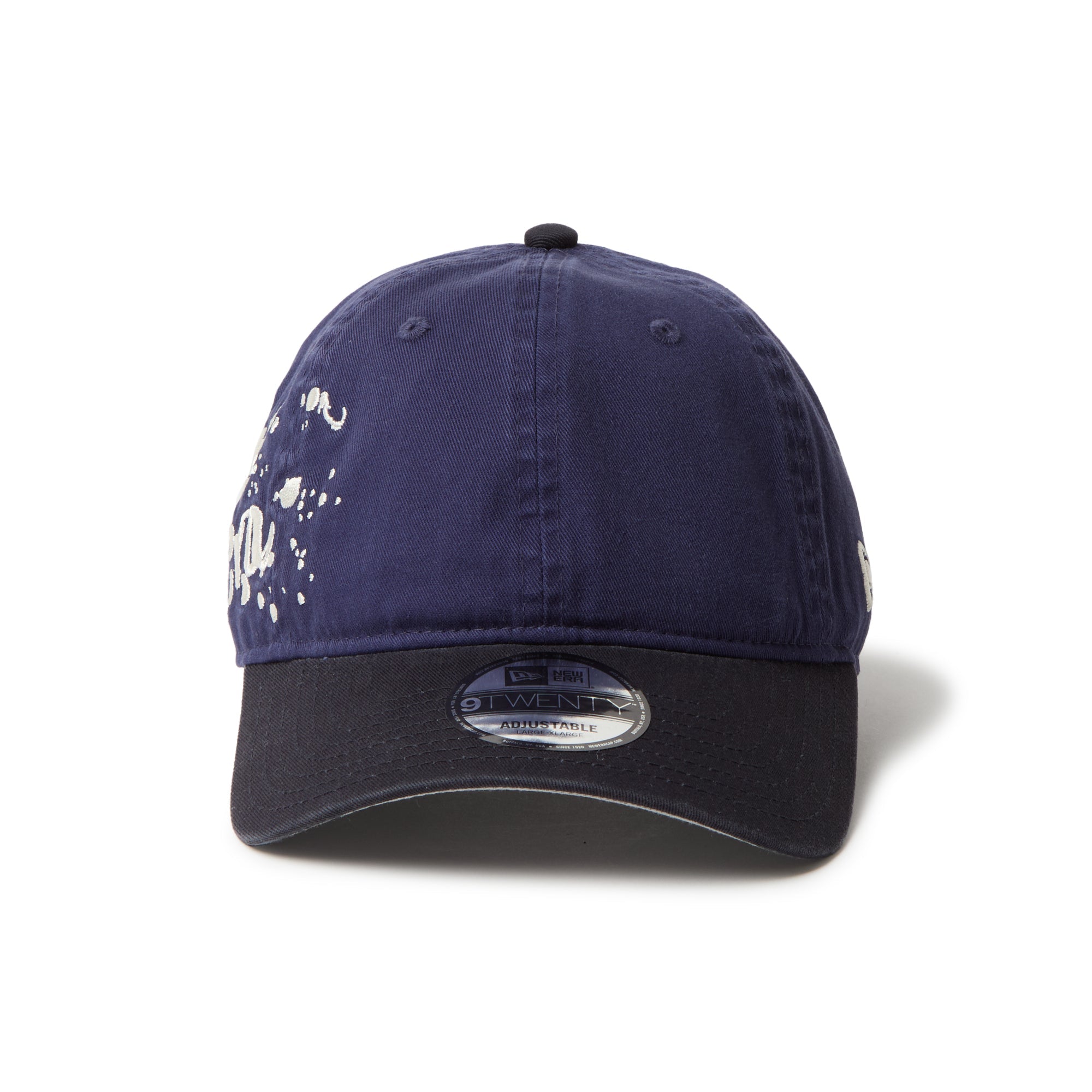 9TWENTY Dripping NEW ERA ライトネイビー ネイビーバイザー
