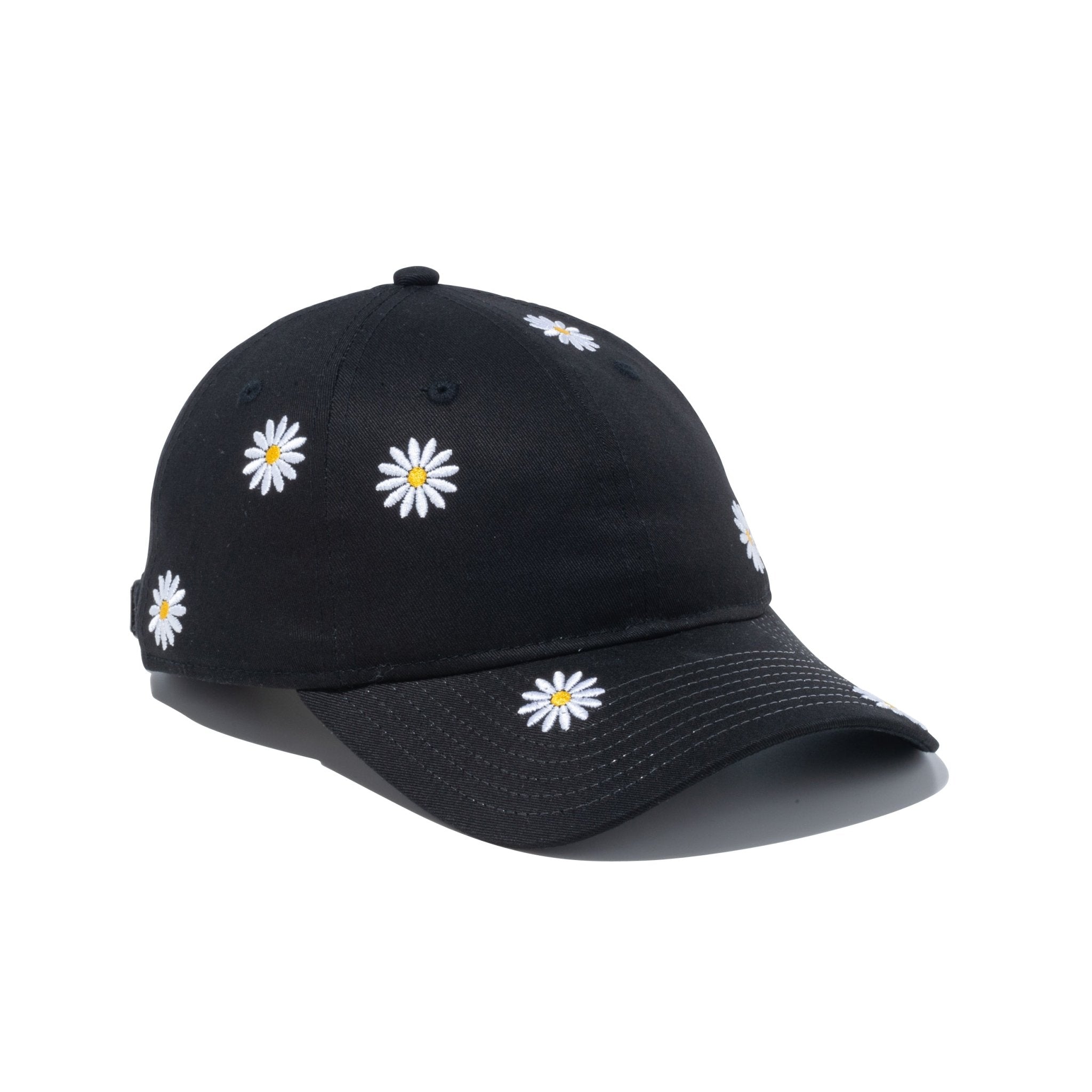 【完売】FEILER NEW ERA 9TWENTY キャップ ブラック 刺繍 9TWENTY Flower Embroidery ブラック | ニューエラオンラインストア
