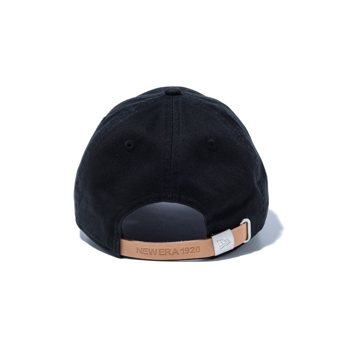 9TWENTY Leather Strap Logo ブラック | ニューエラオンラインストア