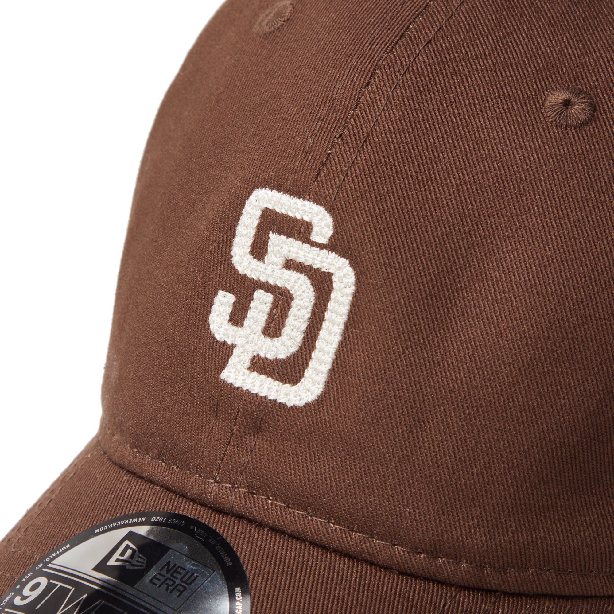 あたま 9TWENTY MLB Chain Stitch サンディエゴ・パドレス ウォルナット
