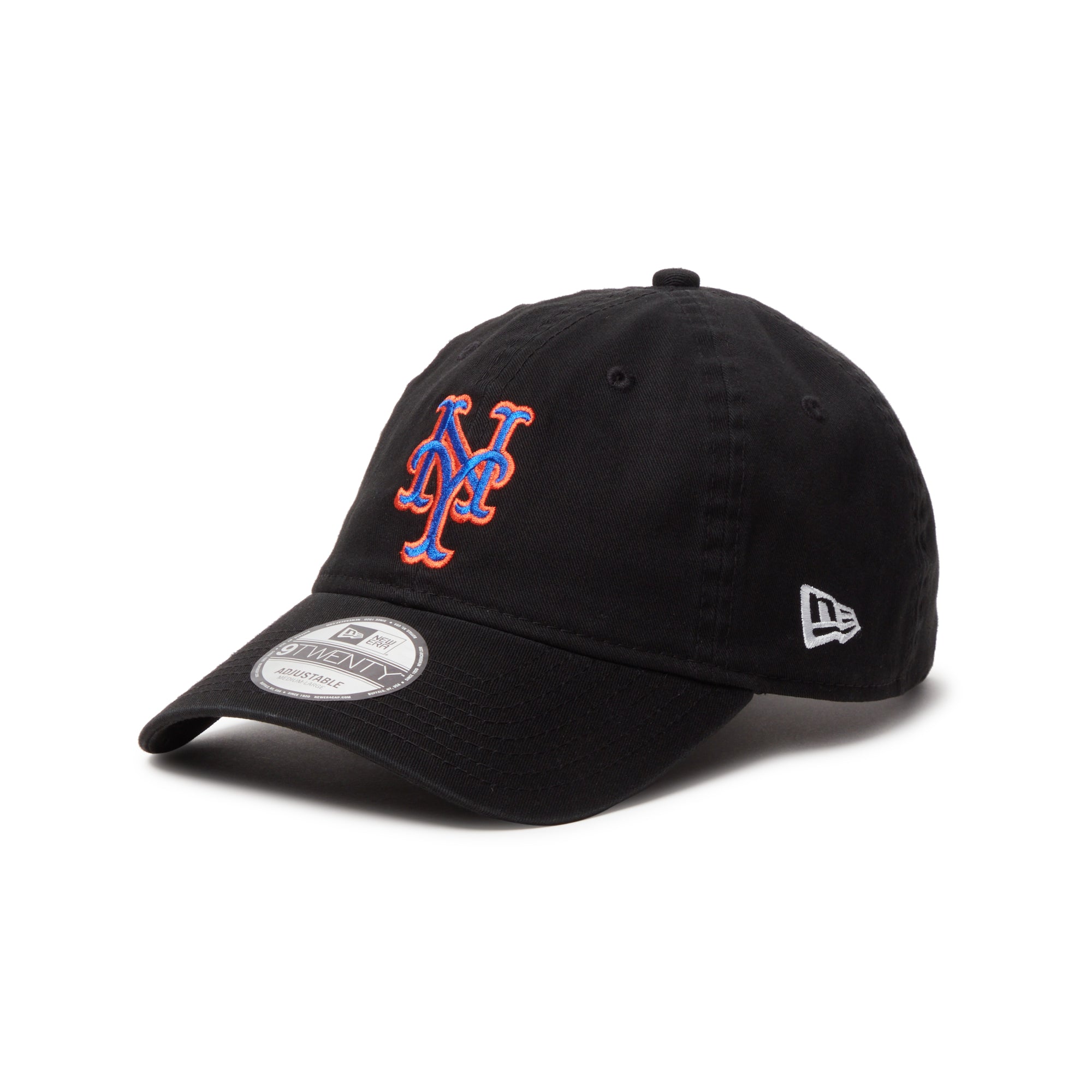 9TWENTY MLB Side Patch ニューヨーク・メッツ ブラック | ニューエラ