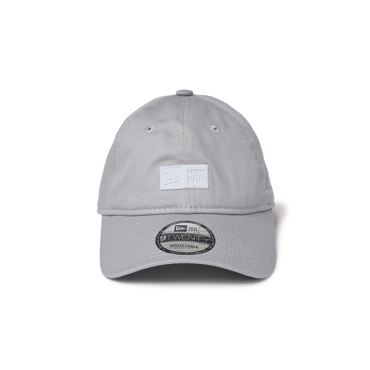 箱付き　エシャルプロゴマニア　グレー ベーシック カフニット Box Logo ボックスロゴ ウーブンパッチ