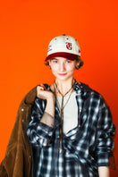 9TWENTY Ungrid x 読売ジャイアンツ クロームホワイト レッドバイザー - 14861346 - SM | NEW ERA ニューエラ公式オンラインストア
